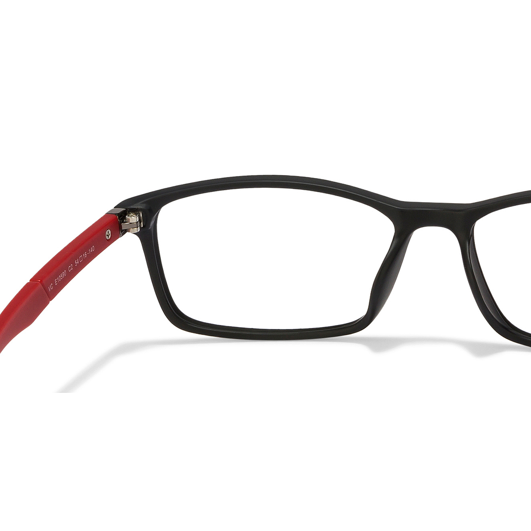 Lenskart Air Online Black Full Rim Rectangle right side
