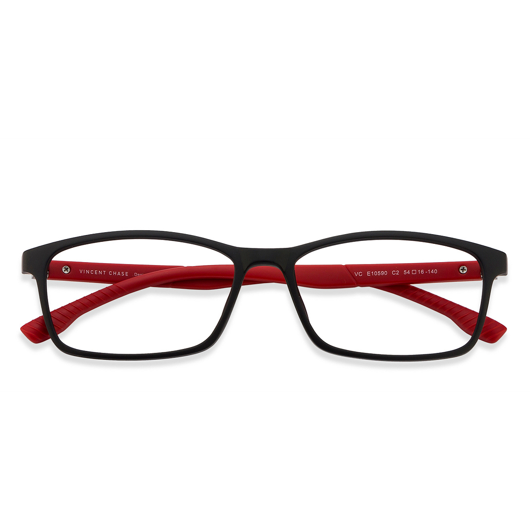 Lenskart Air Online Black Full Rim Rectangle left side