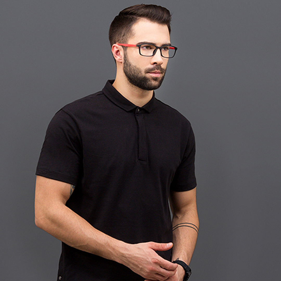 Lenskart Air Online Black Full Rim Rectangle right side