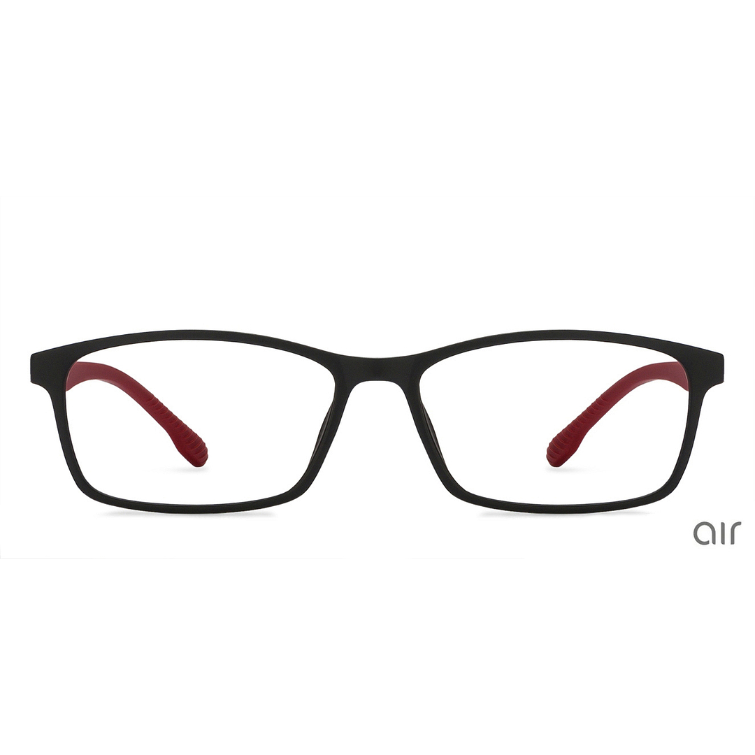 Lenskart Air Online Black Full Rim Rectangle left side