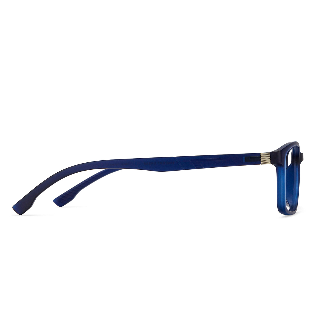 Lenskart Air Online Blue Transparent Full Rim Rectangle right side