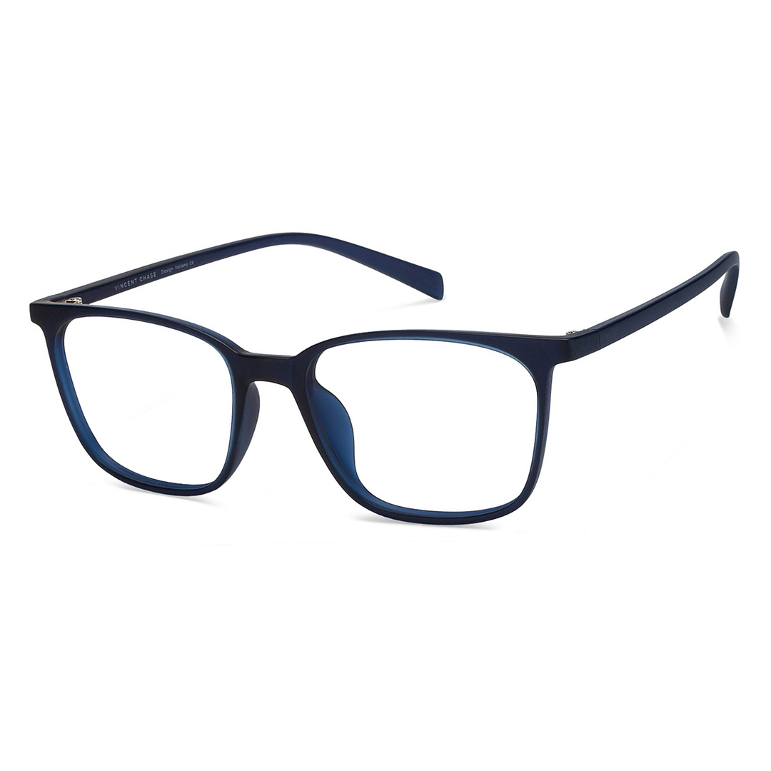 Lenskart Air Online Sky Blue Full Rim Rectangle left side
