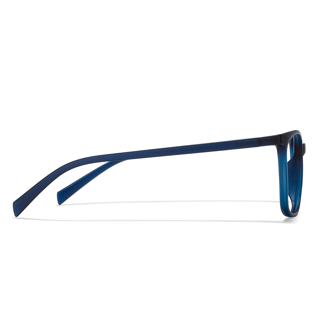 Lenskart Air Online Sky Blue Full Rim Rectangle left side