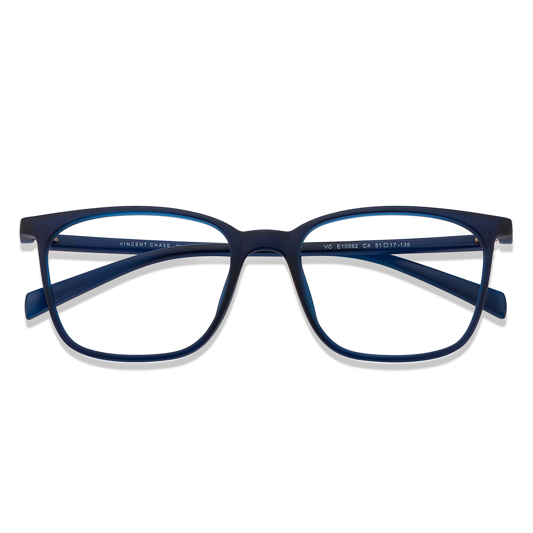 Lenskart Air Online Sky Blue Full Rim Rectangle left side
