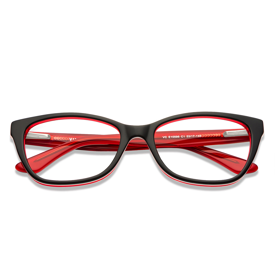 Vincent Chase Online Black Full Rim Cat Eye left side