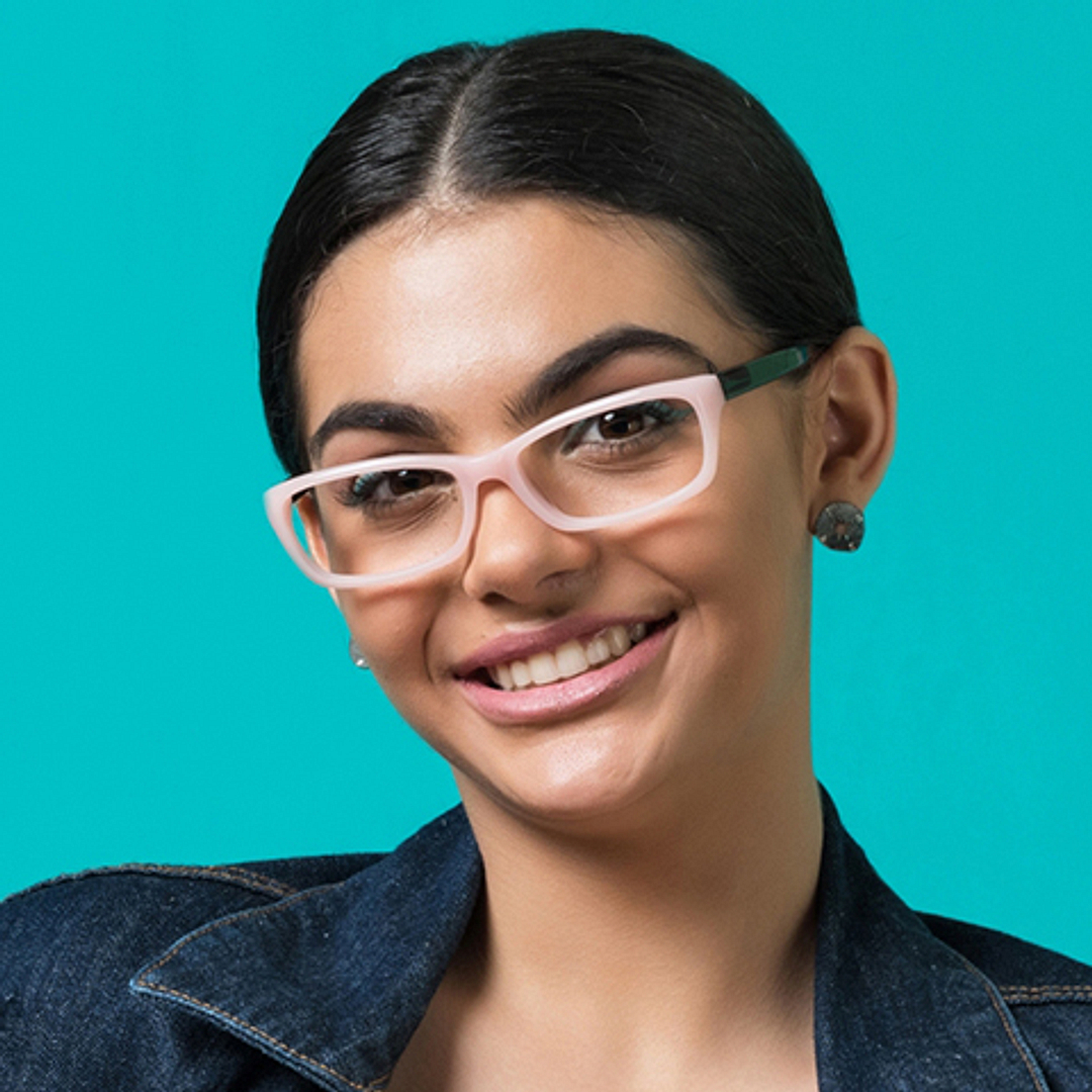 Vincent Chase Online Pink Full Rim Rectangle left side