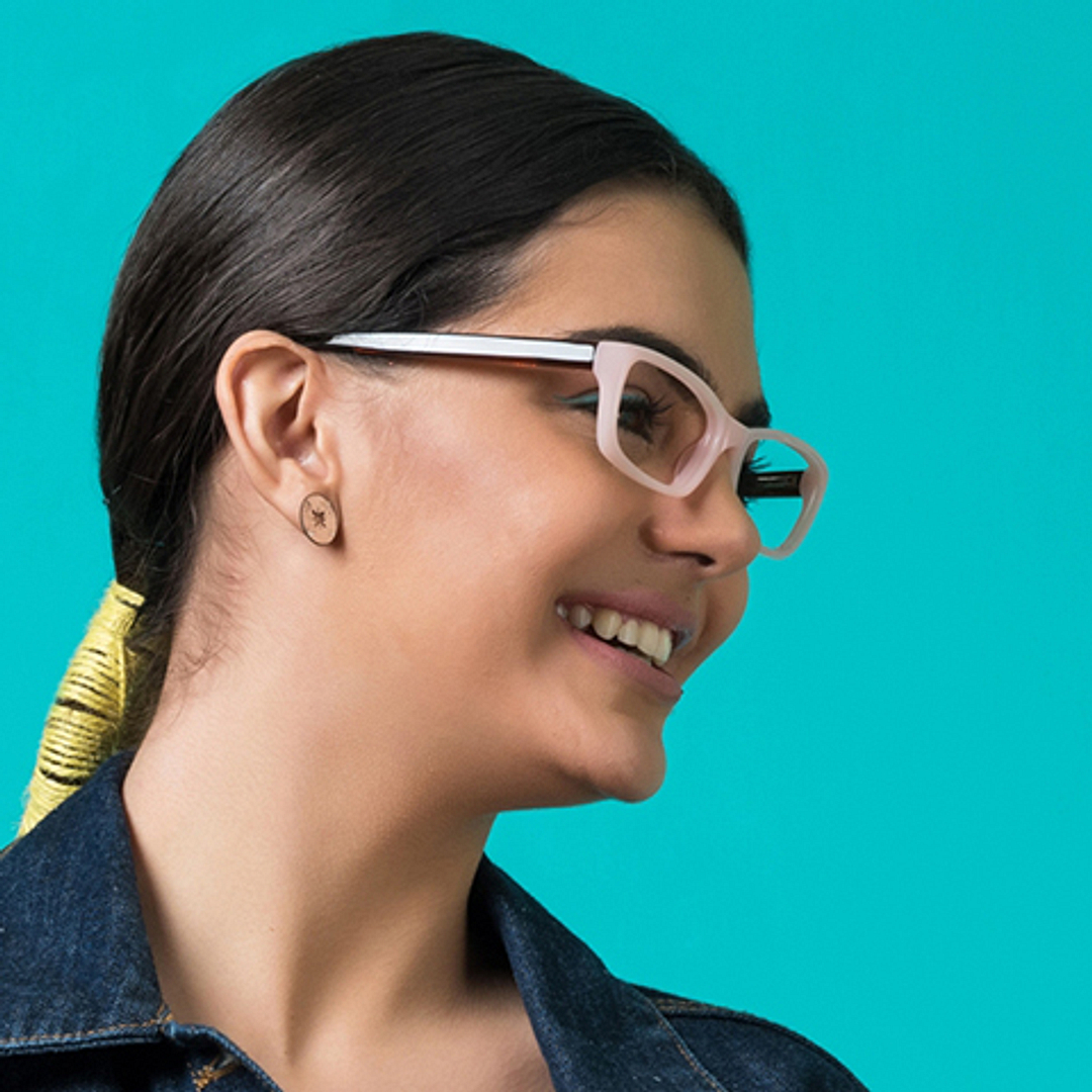 Vincent Chase Online Pink Full Rim Rectangle right side