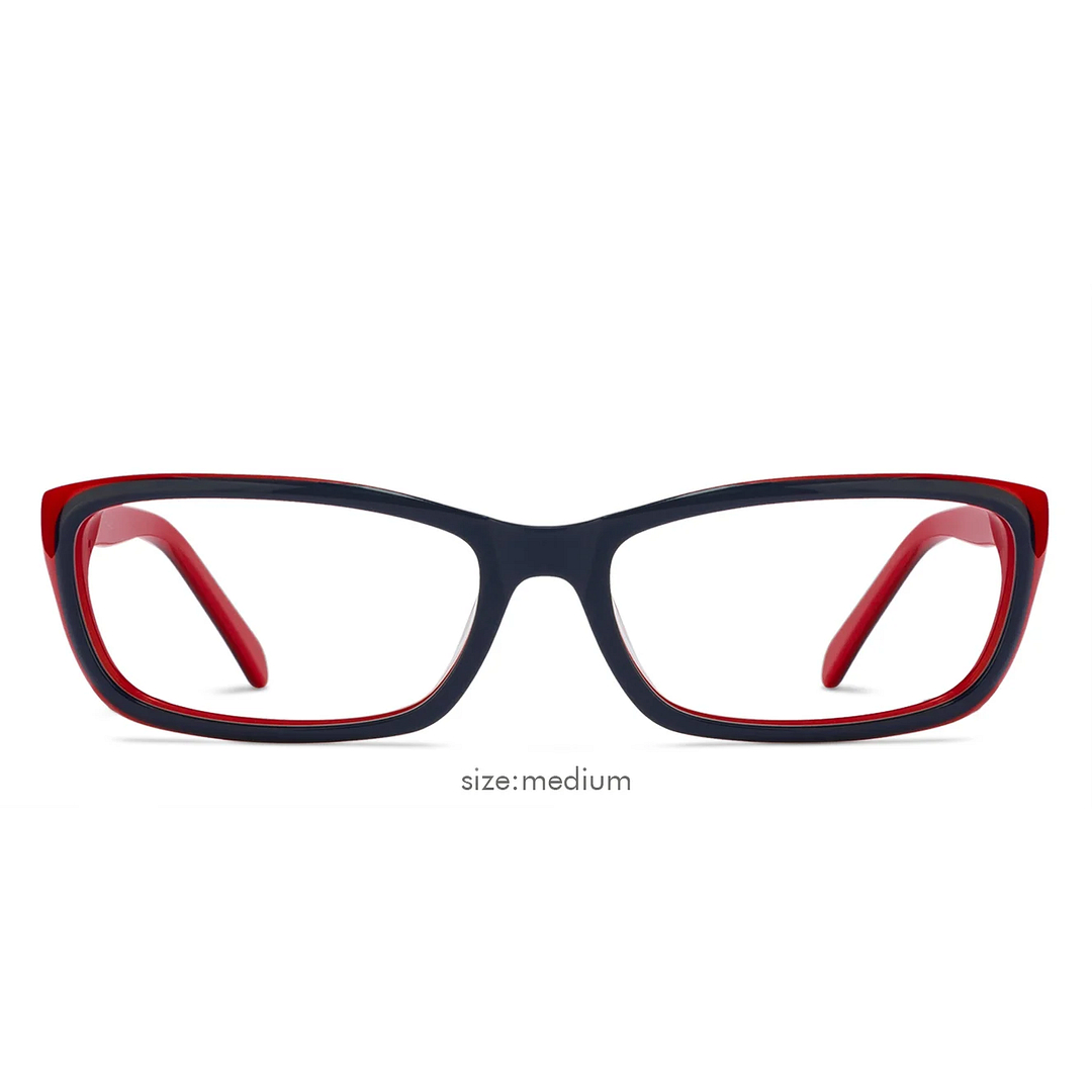 Vincent Chase Online Sky Blue Full Rim Rectangle left side