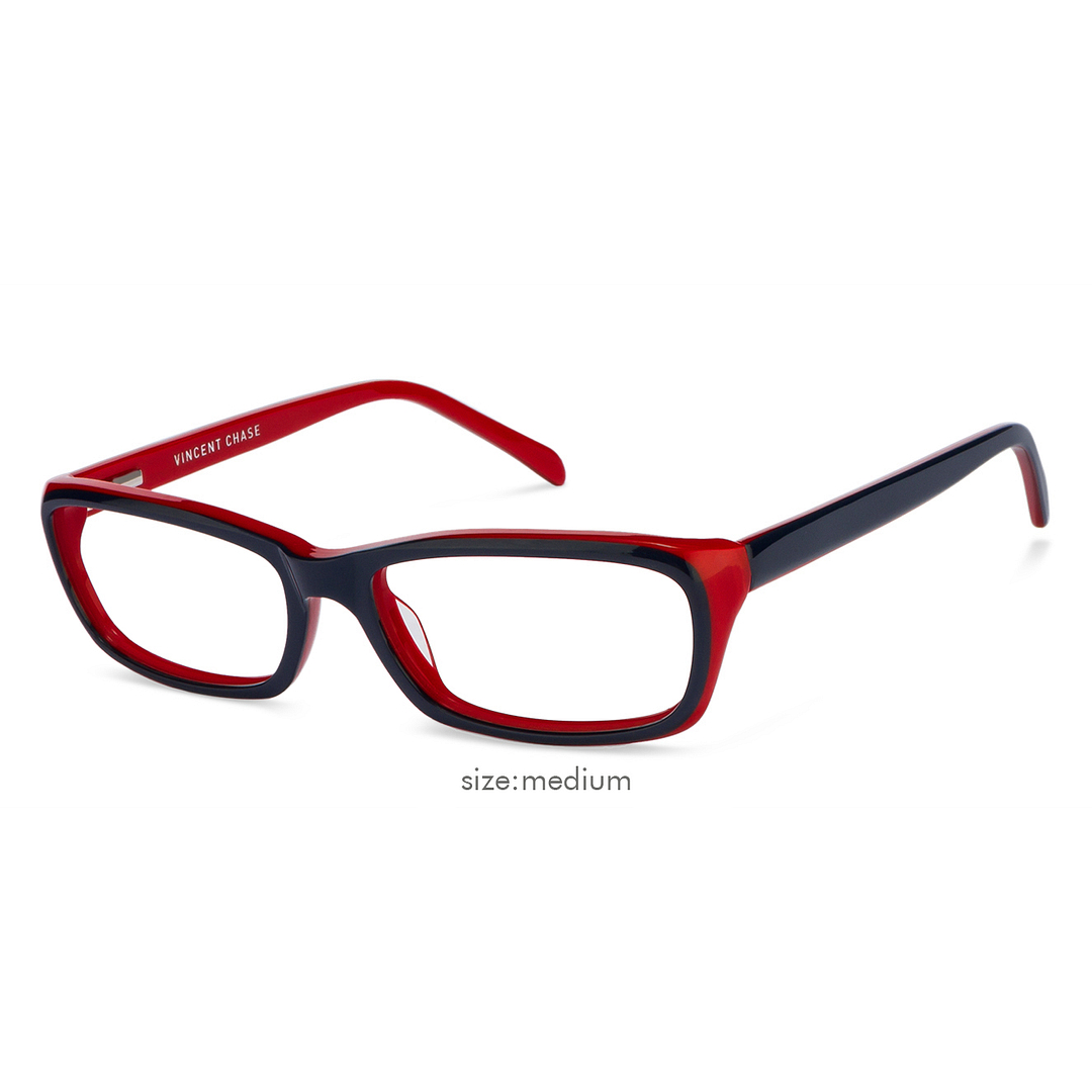 Vincent Chase Online Sky Blue Full Rim Rectangle right side