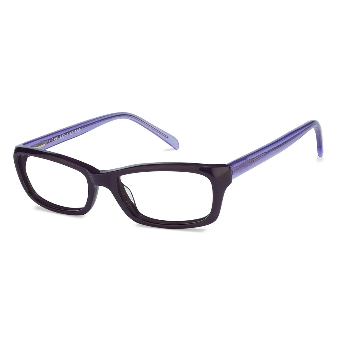 Vincent Chase Online Purple Full Rim Rectangle left side