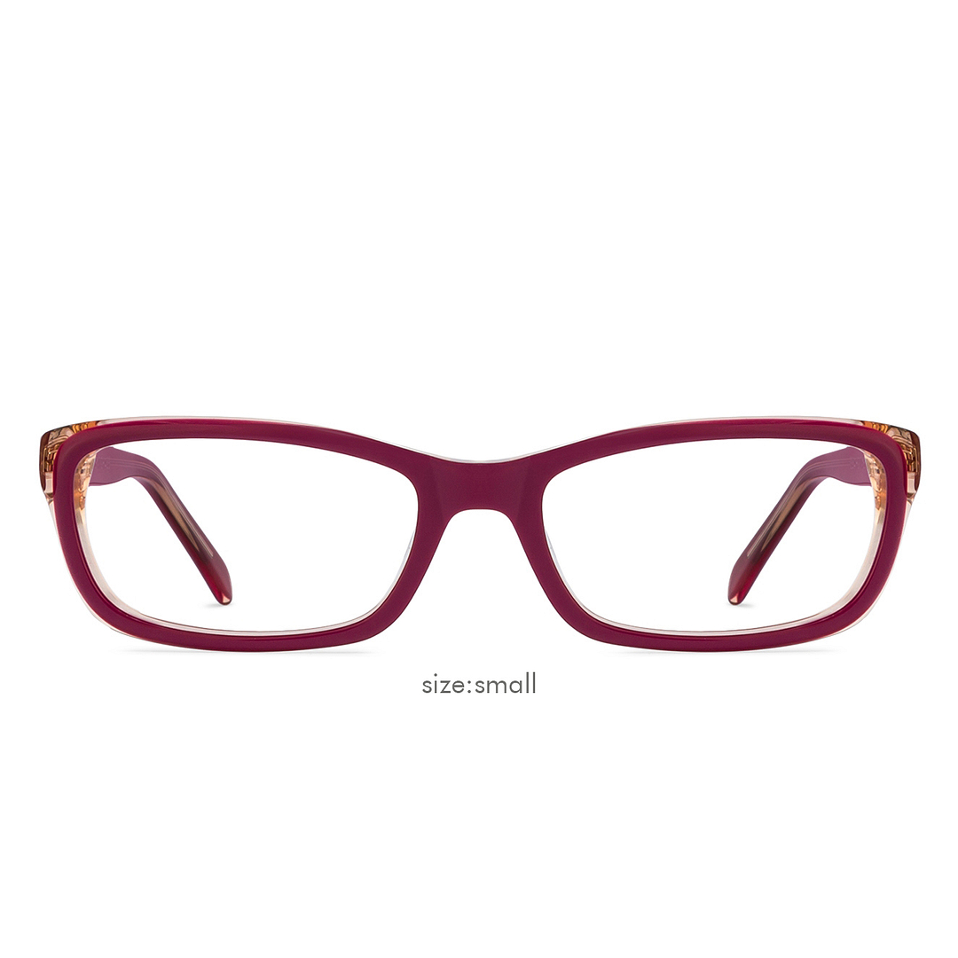 Vincent Chase Online Pink Transparent Full Rim Rectangle left side