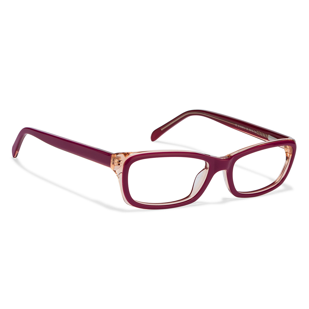 Vincent Chase Online Pink Transparent Full Rim Rectangle right side