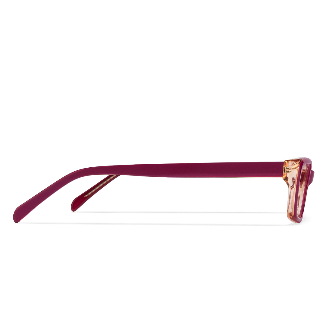 Vincent Chase Online Pink Transparent Full Rim Rectangle left side