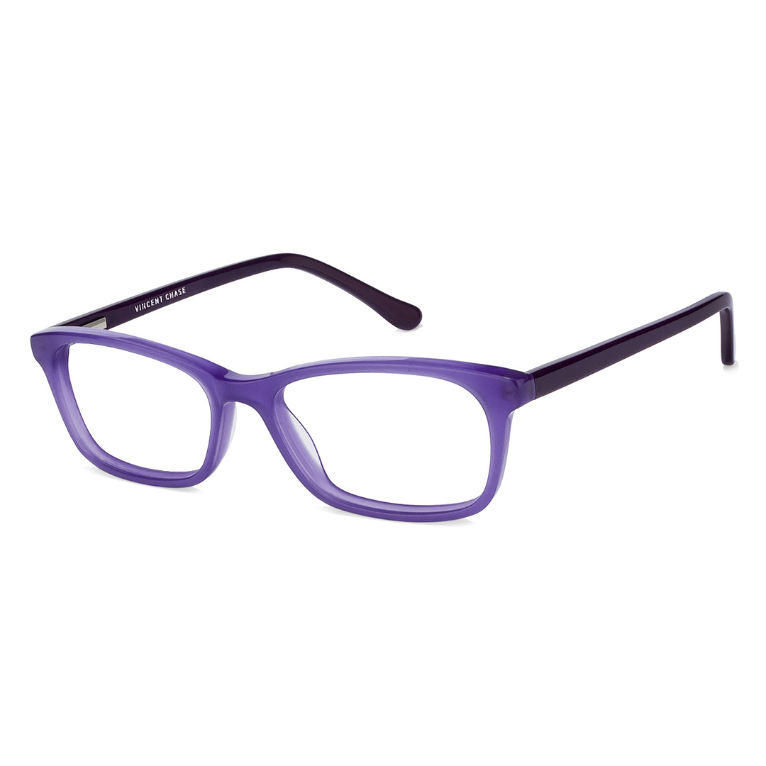 Vincent Chase Online Purple Transparent Full Rim Rectangle right side