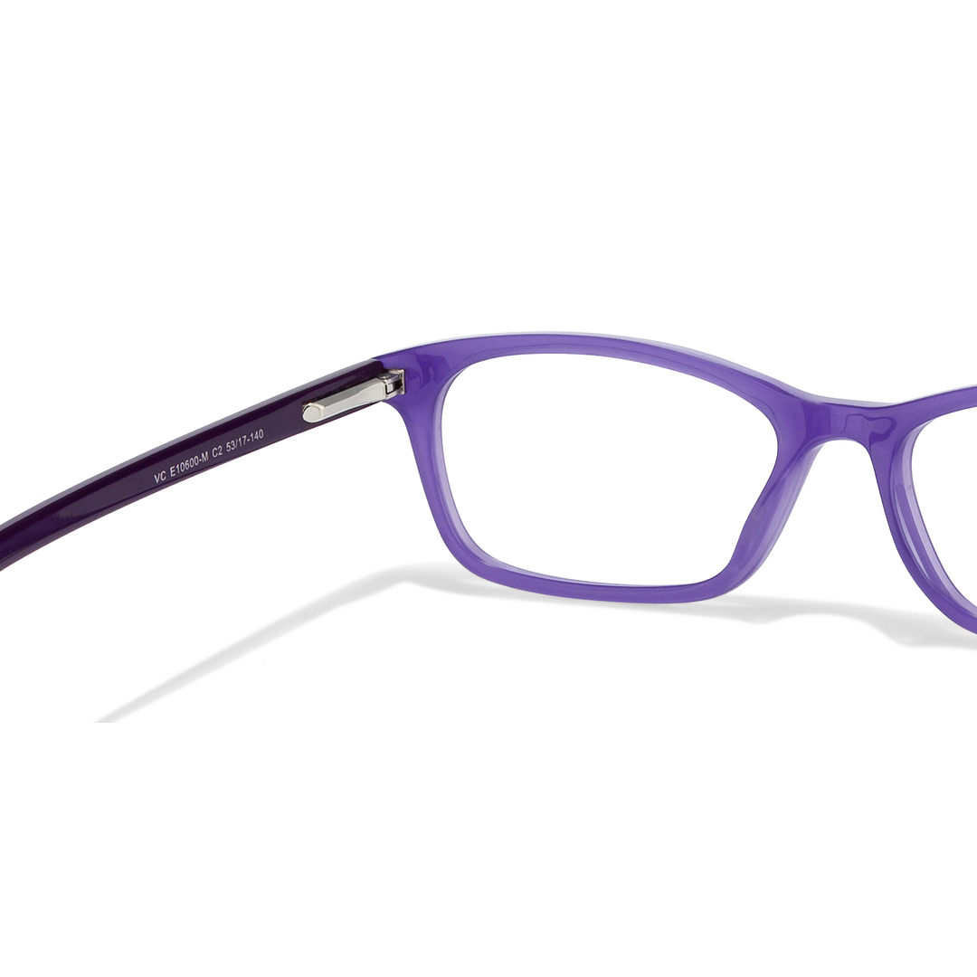 Vincent Chase Online Purple Transparent Full Rim Rectangle right side
