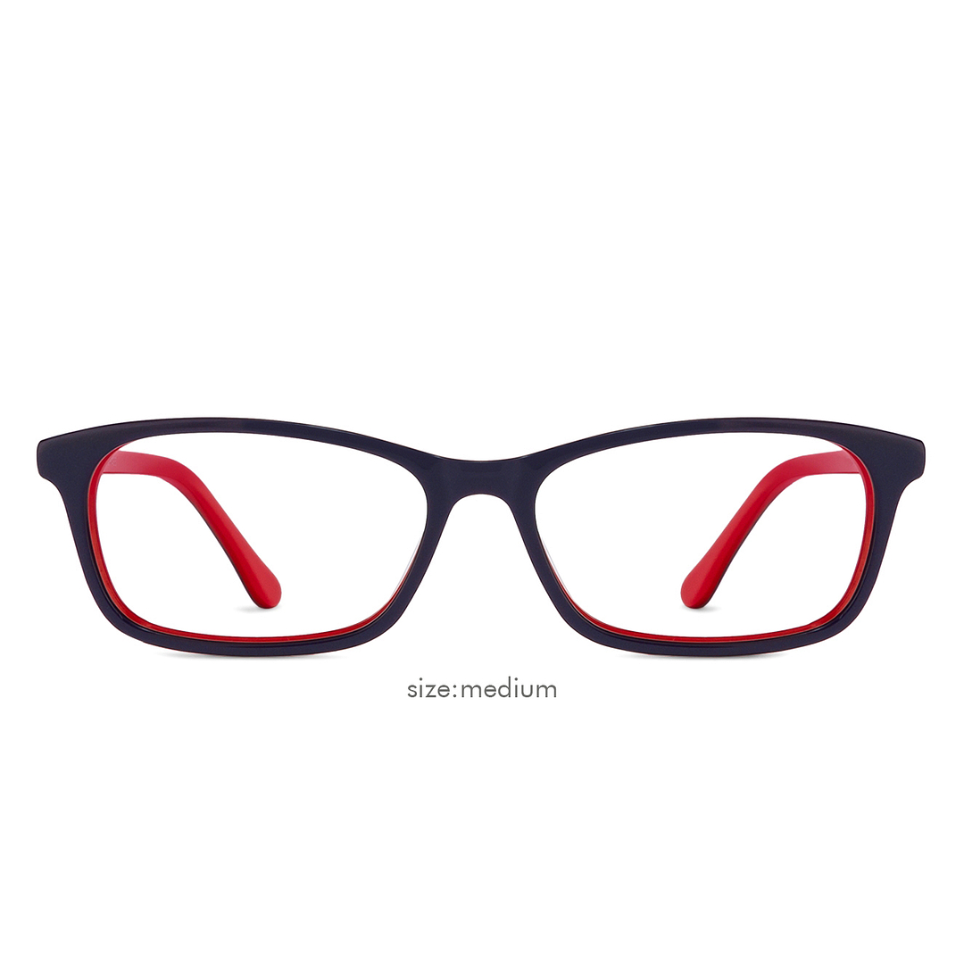 Vincent Chase Online Sky Blue Full Rim Rectangle left side