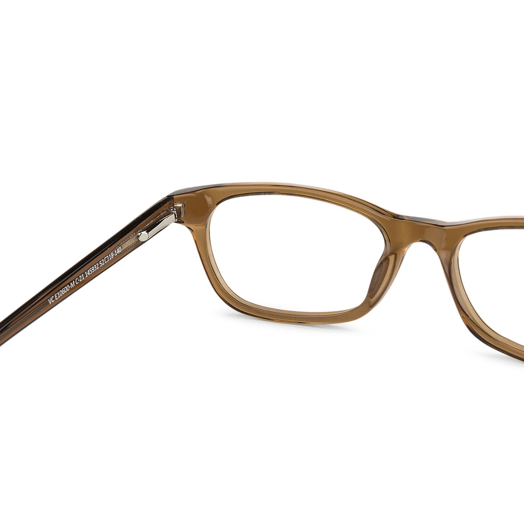 Vincent Chase Online Brown Transparent Full Rim Rectangle right side
