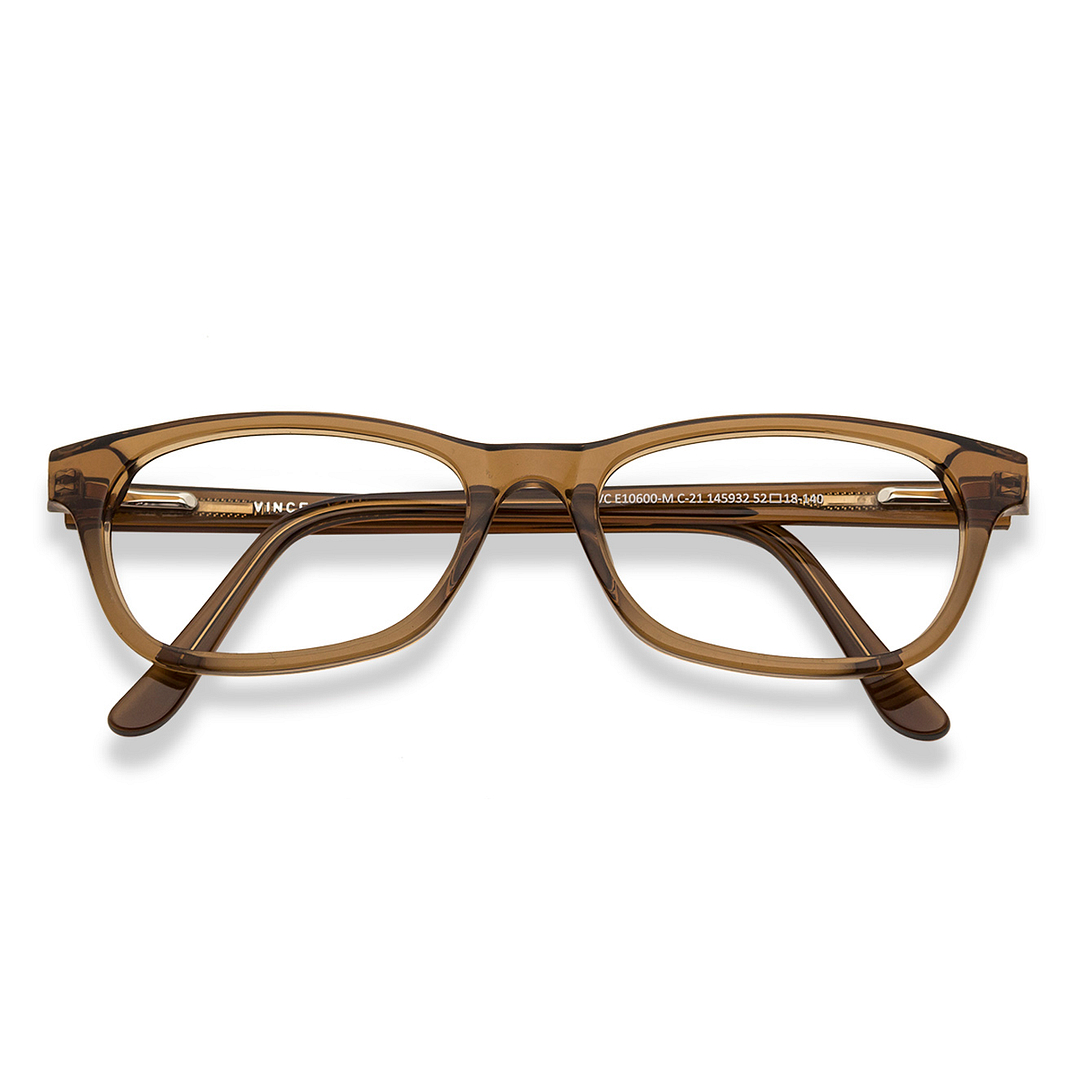 Vincent Chase Online Brown Transparent Full Rim Rectangle left side