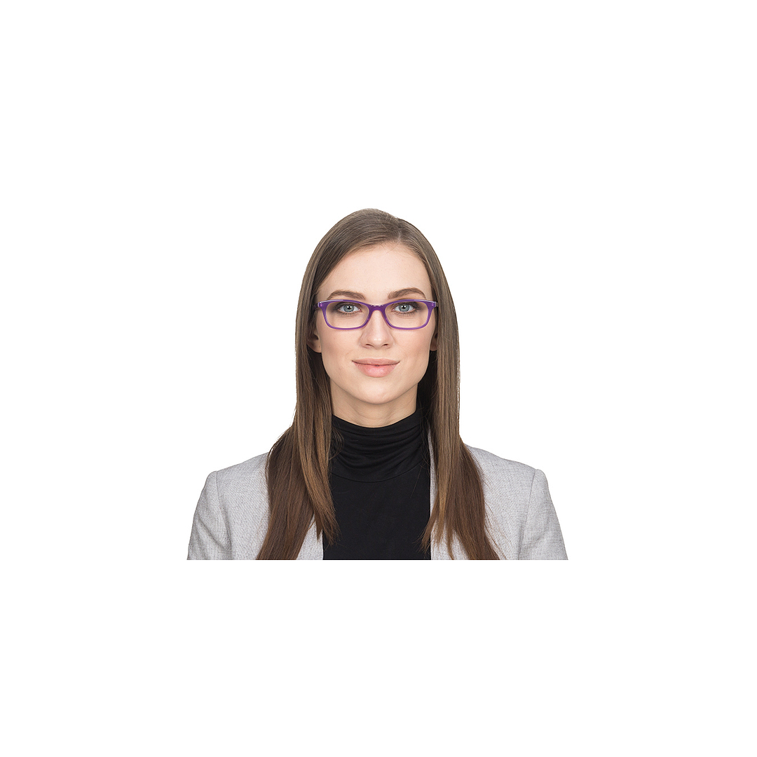 Vincent Chase Online Purple Transparent Full Rim Rectangle right side