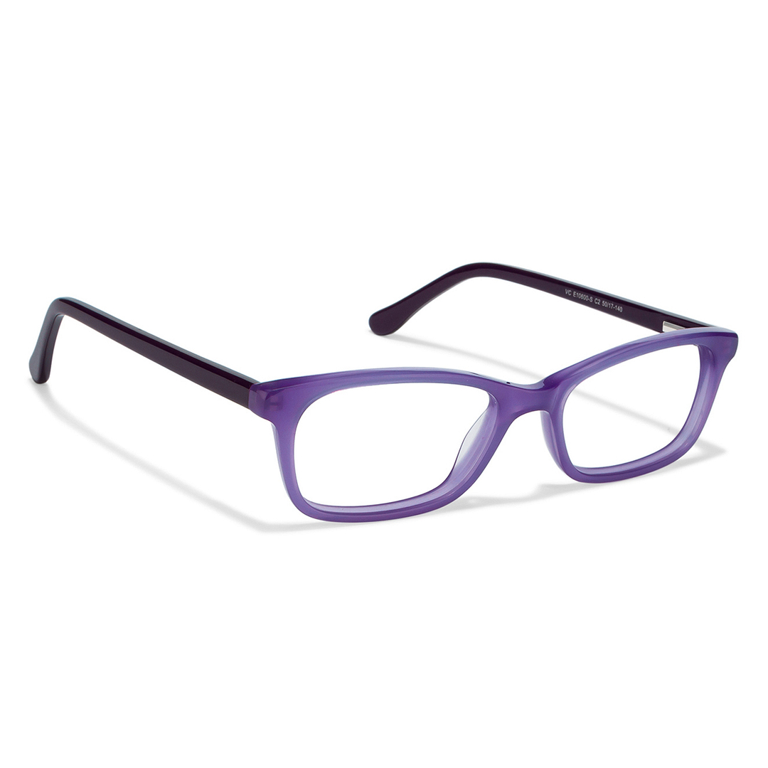 Vincent Chase Online Purple Transparent Full Rim Rectangle left side