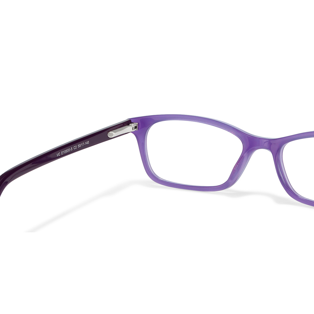 Vincent Chase Online Purple Transparent Full Rim Rectangle left side