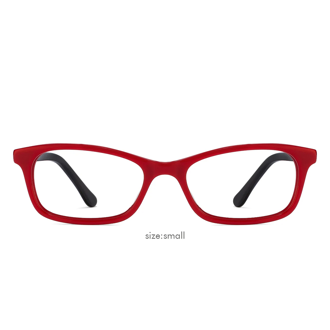 Vincent Chase Online Red Full Rim Rectangle left side
