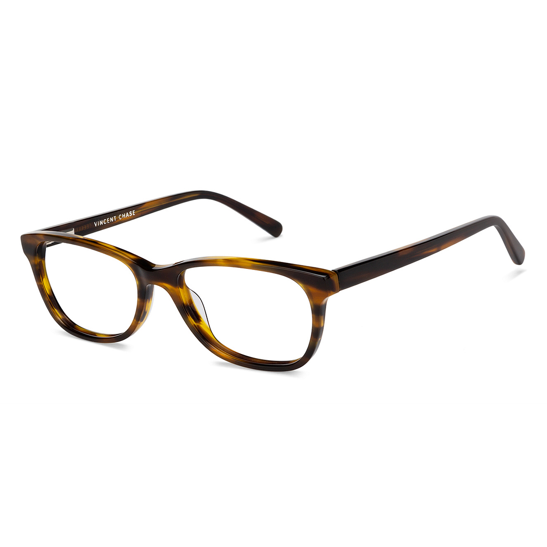 Vincent Chase Online Light Brown Full Rim Cat Eye right side