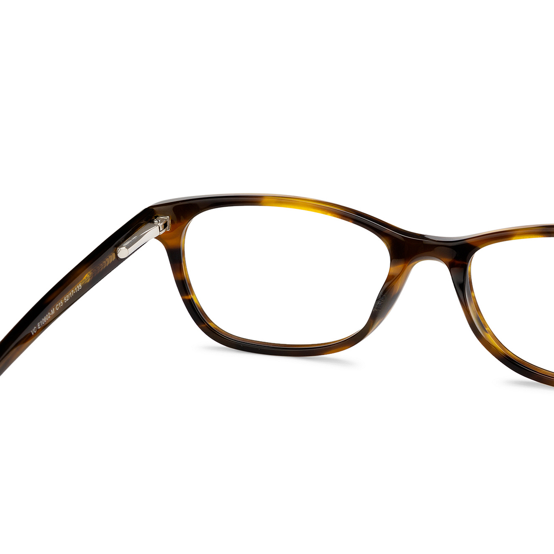 Vincent Chase Online Light Brown Full Rim Cat Eye left side
