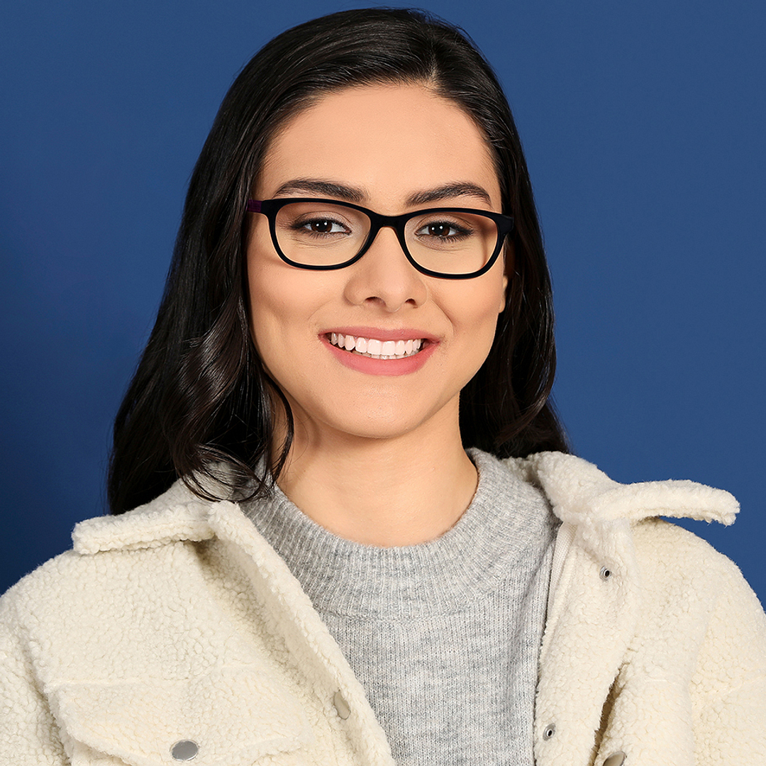 Vincent Chase Online Sky Blue Full Rim Cat Eye right side