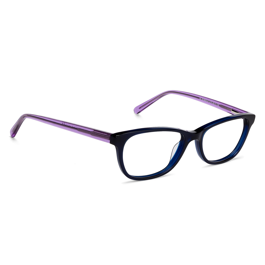 Vincent Chase Online Sky Blue Full Rim Cat Eye left side
