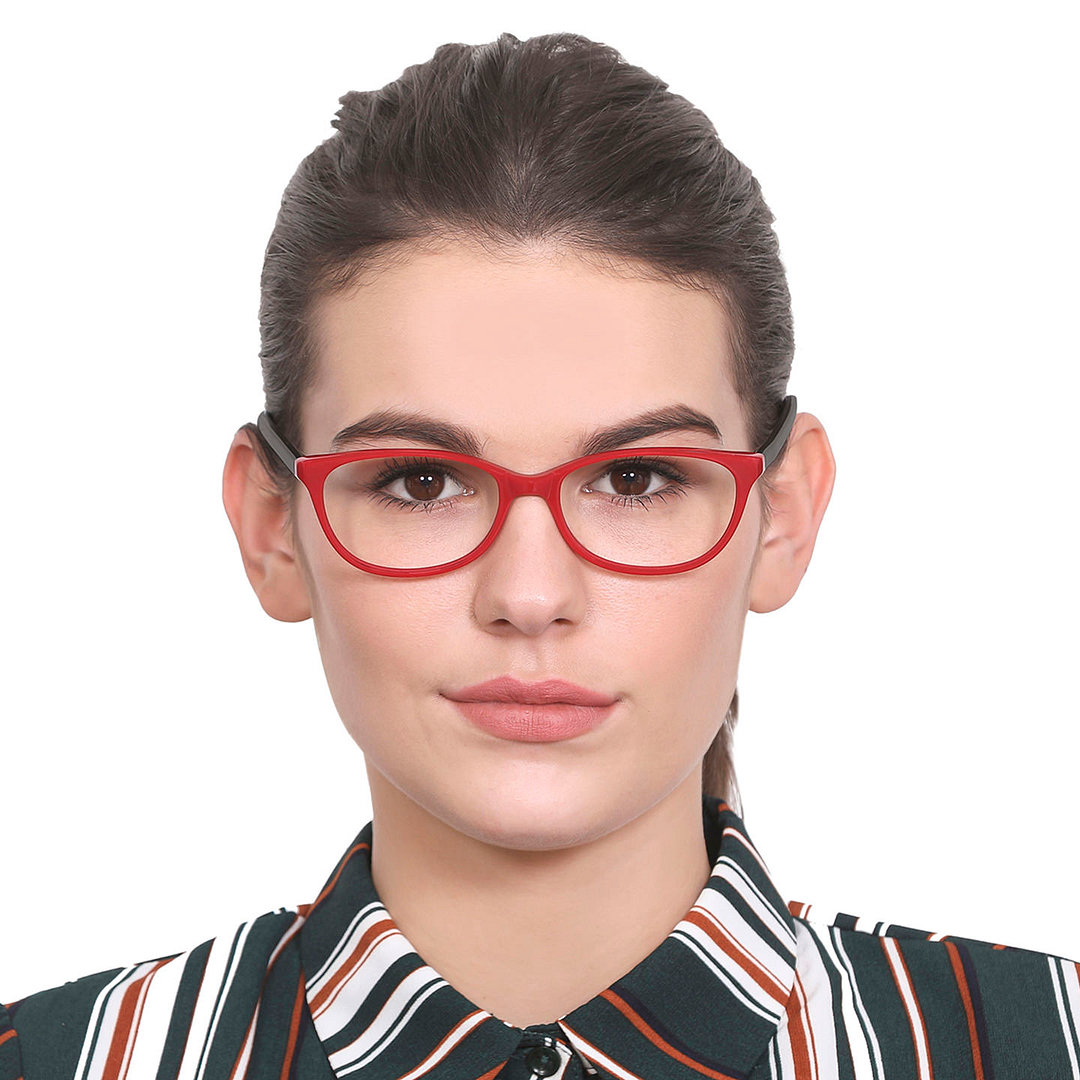 Vincent Chase Online Red Full Rim Cat Eye left side