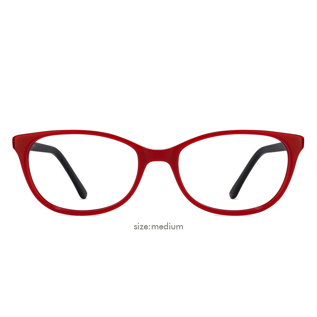 Vincent Chase Online Red Full Rim Cat Eye left side