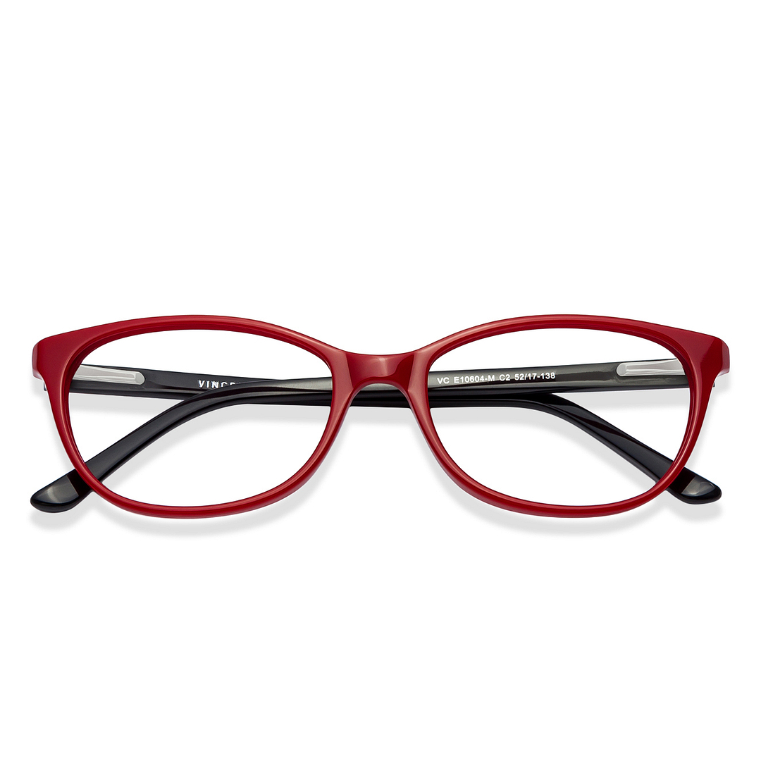 Vincent Chase Online Red Full Rim Cat Eye left side