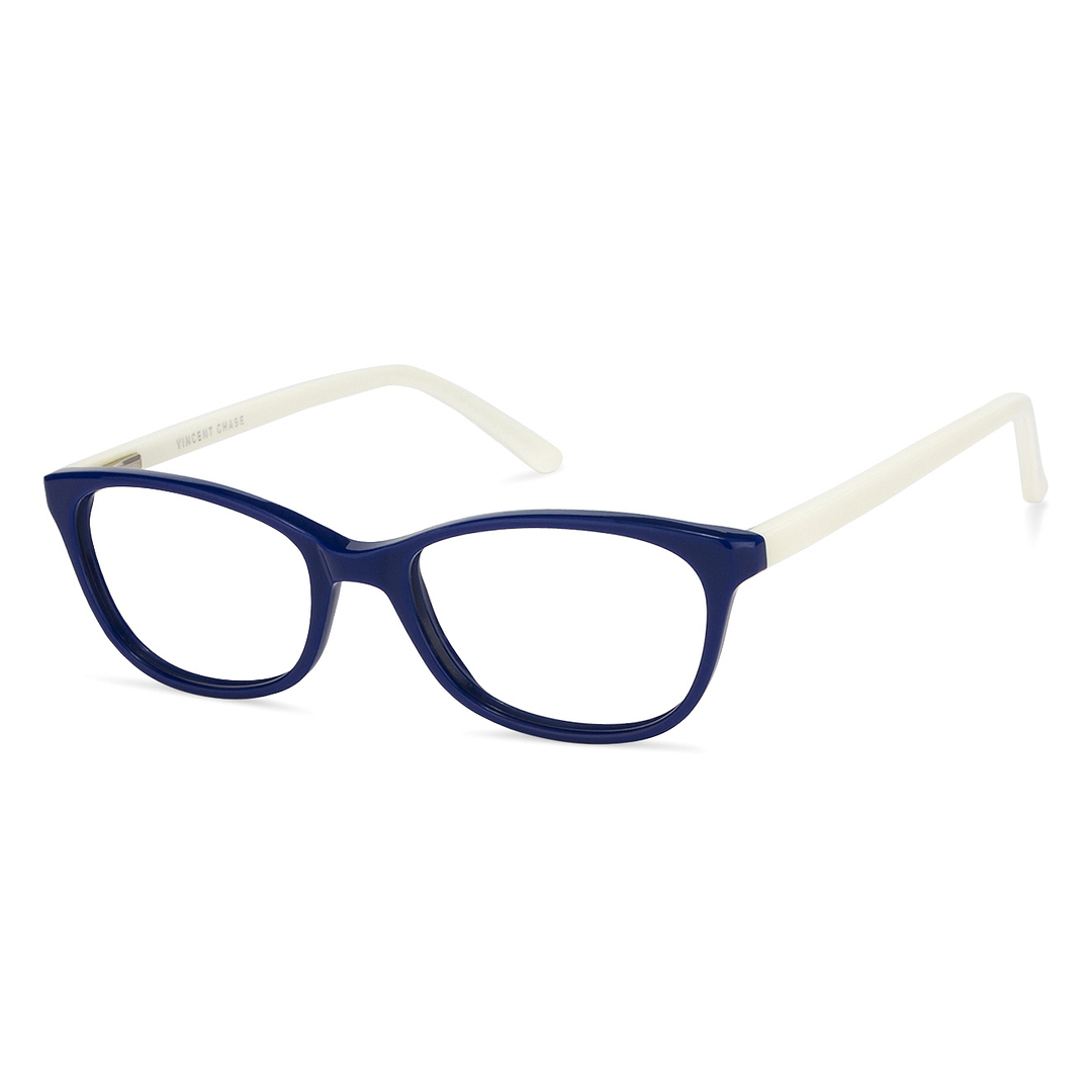 Vincent Chase Online Sky Blue Full Rim Cat Eye right side