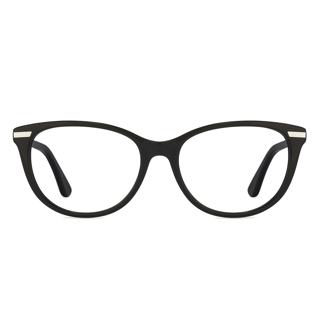 Vincent Chase Online Black Full Rim Cat Eye left side