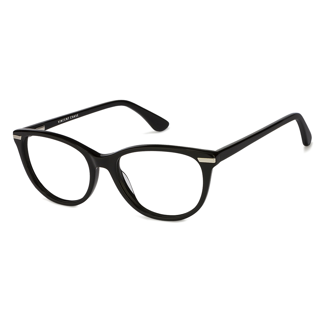 Vincent Chase Online Black Full Rim Cat Eye right side