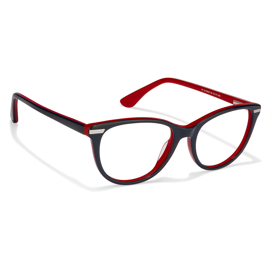 Vincent Chase Online Sky Blue Full Rim Cat Eye right side