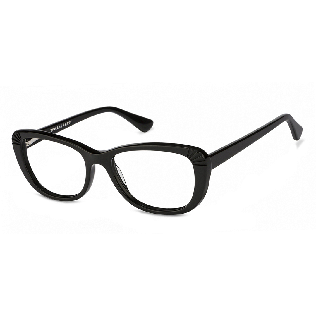 Vincent Chase Online Black Full Rim Cat Eye right side