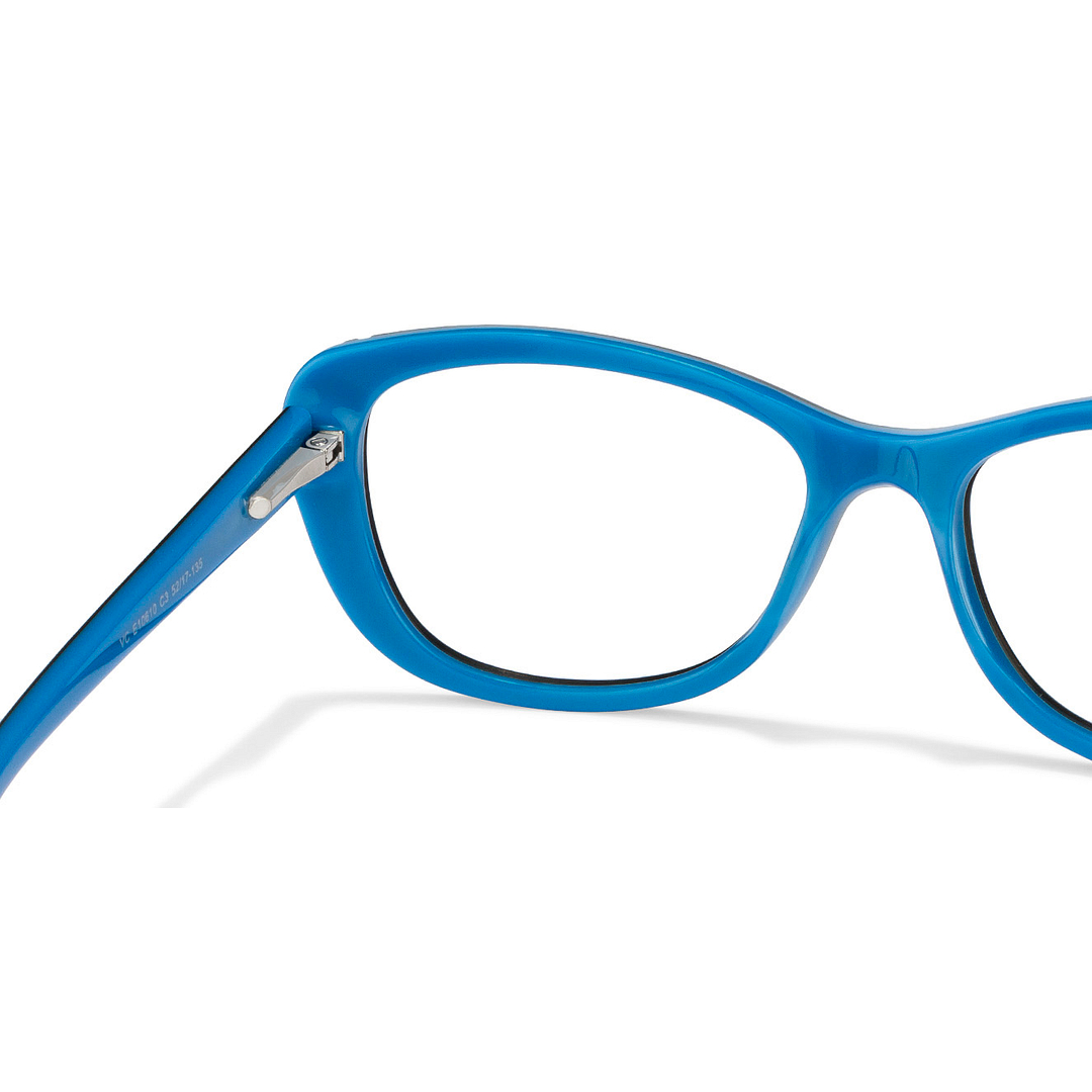 Vincent Chase Online Black Blue Full Rim Cat Eye right side