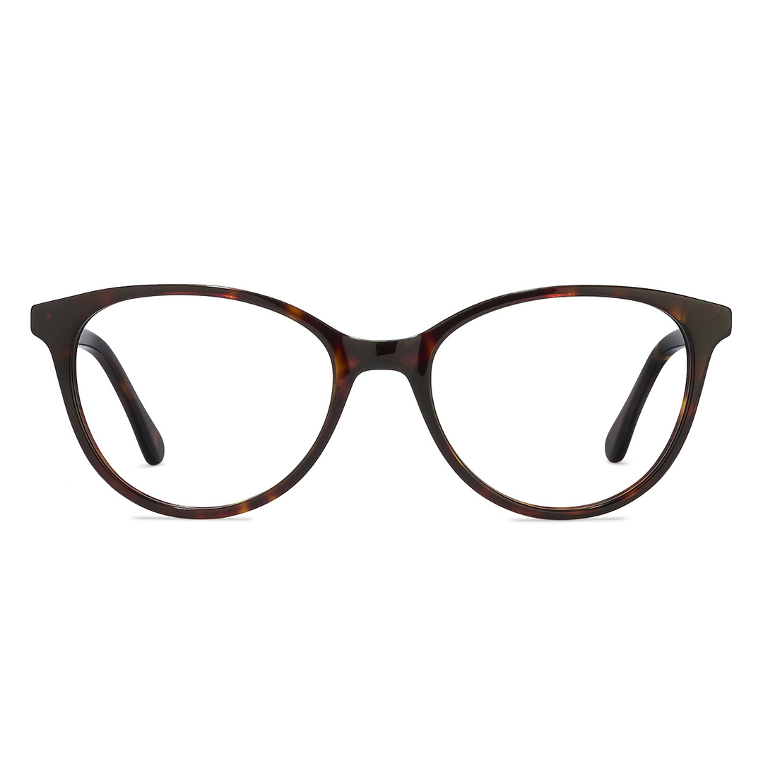 Vincent Chase Online Light Brown Full Rim Cat Eye left side