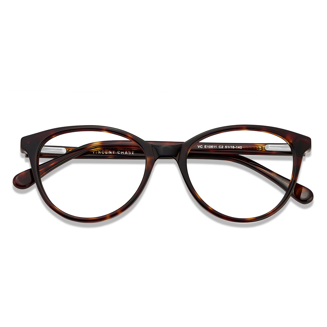 Vincent Chase Online Light Brown Full Rim Cat Eye right side