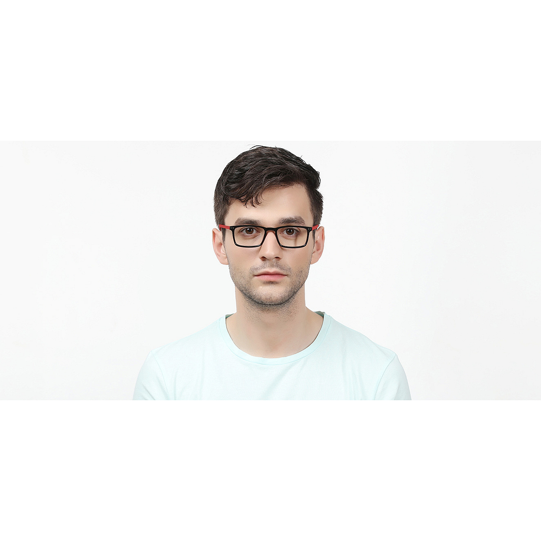 Vincent Chase Online Black Full Rim Rectangle left side