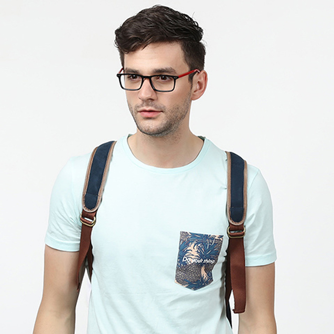 Vincent Chase Online Black Full Rim Rectangle left side