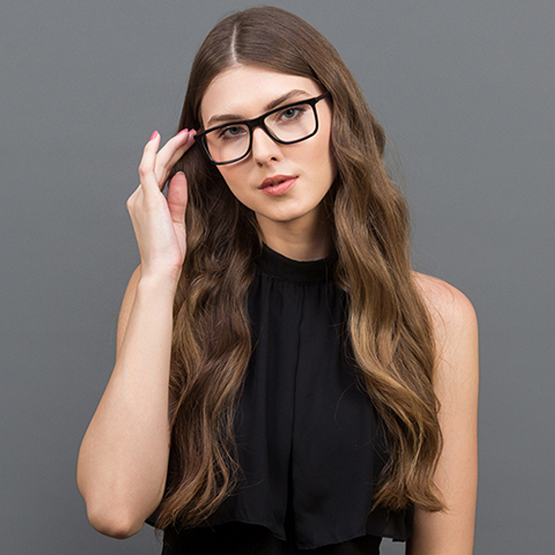 Vincent Chase Online Black Full Rim Rectangle right side