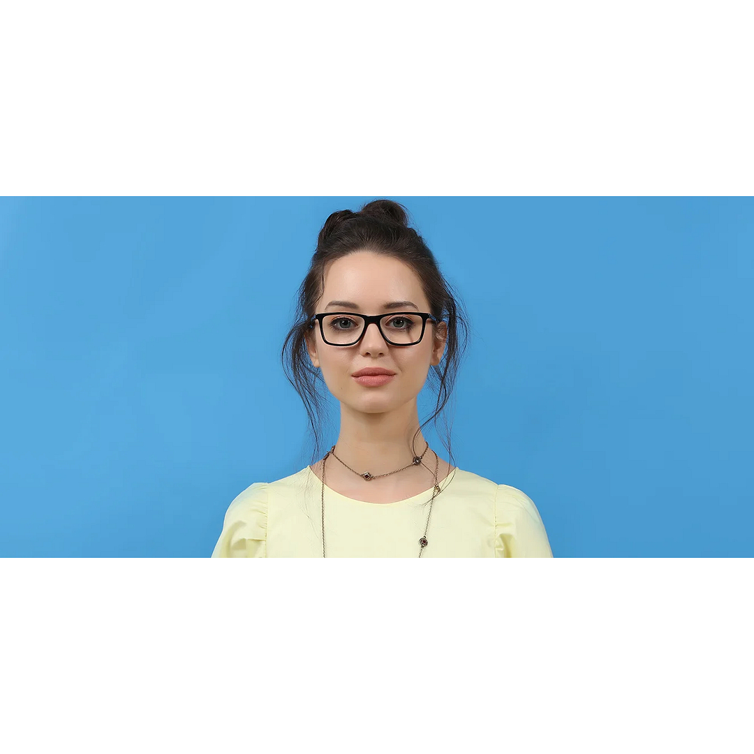 Vincent Chase Online Black Full Rim Rectangle left side