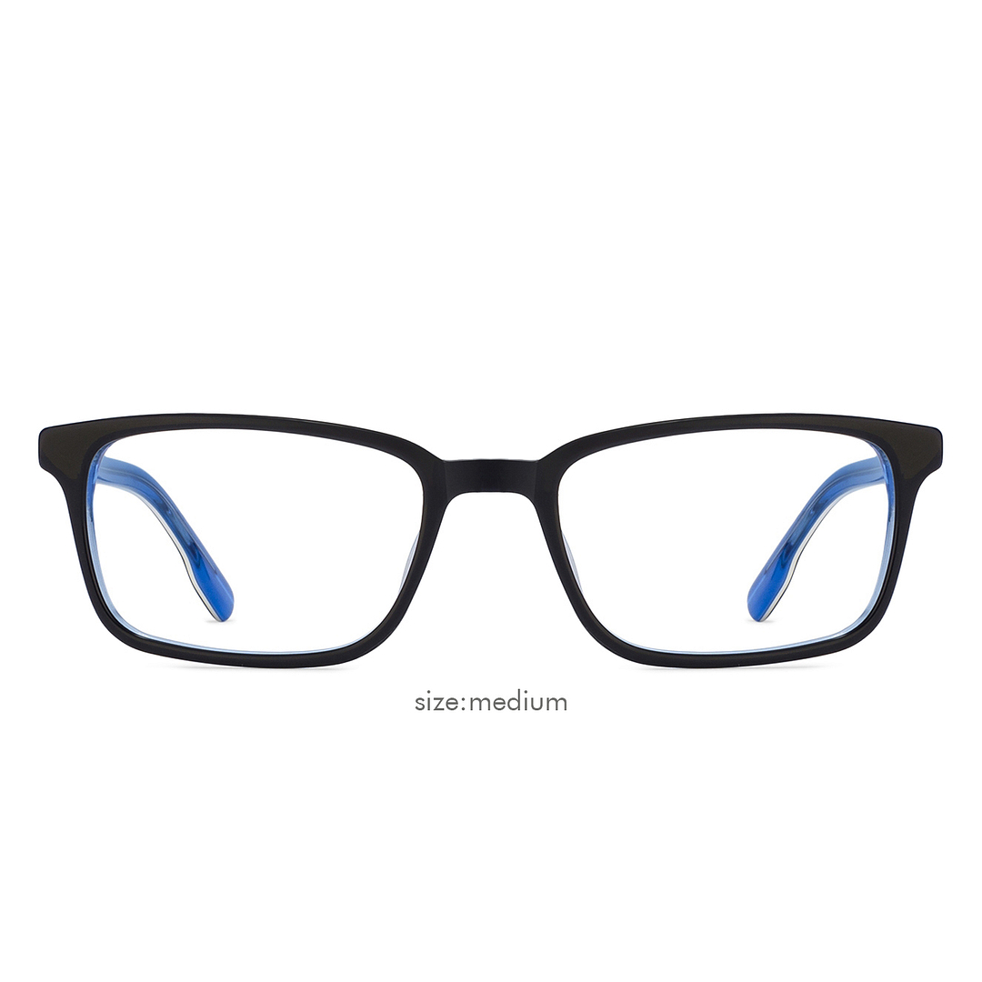 Vincent Chase Online Sky Blue Full Rim Rectangle left side