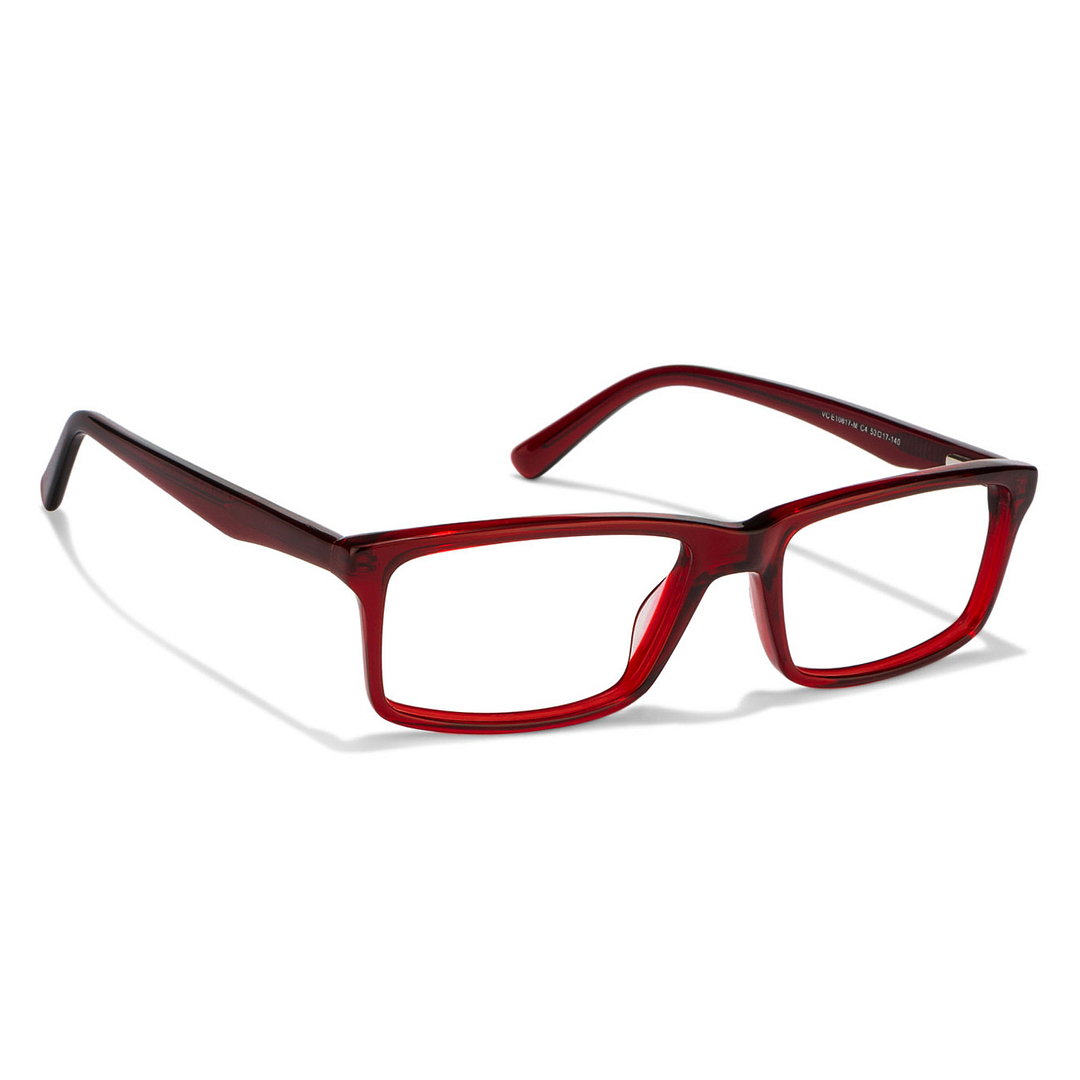 Vincent Chase Online Red Full Rim Rectangle left side