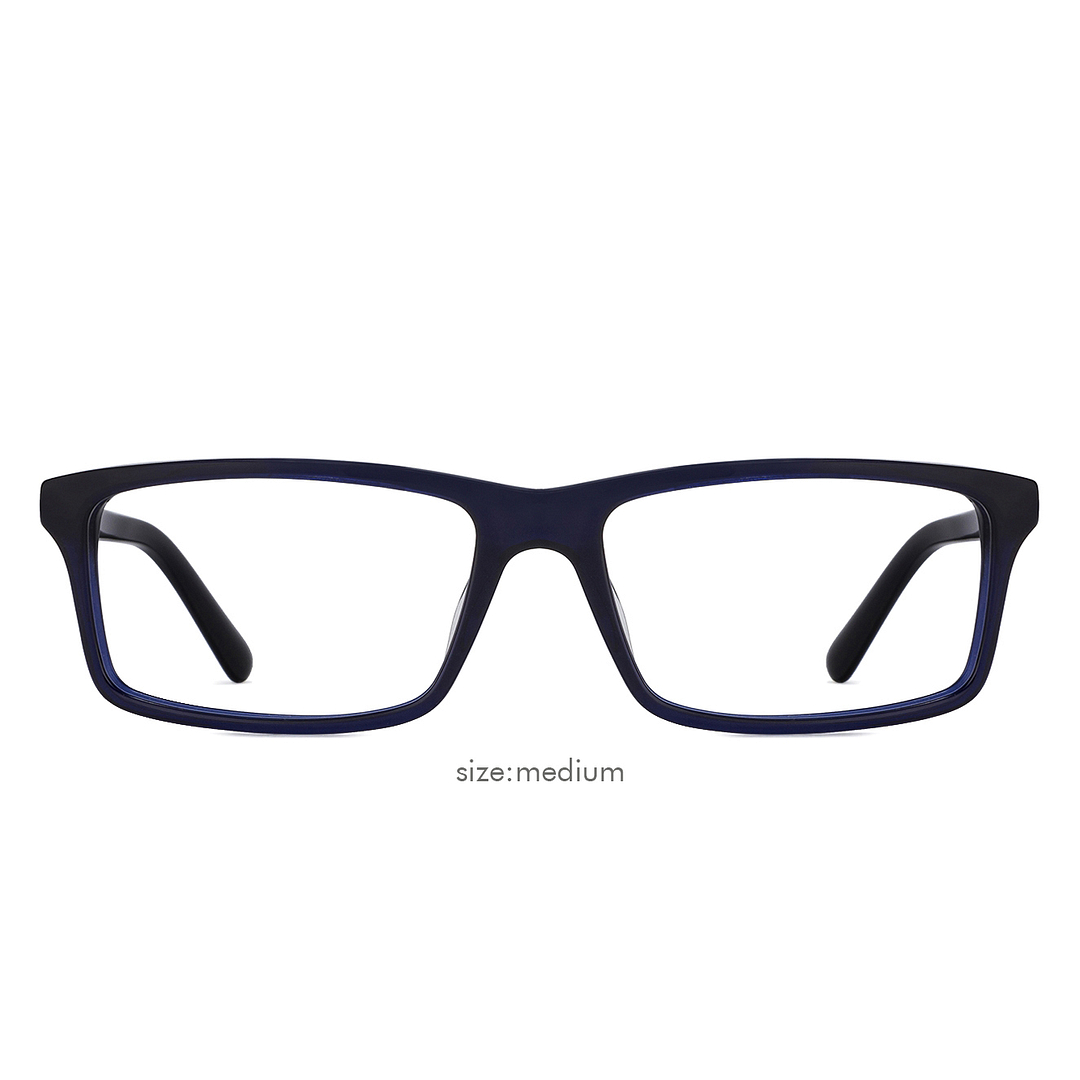 Vincent Chase Online Navy Blue Full Rim Rectangle left side