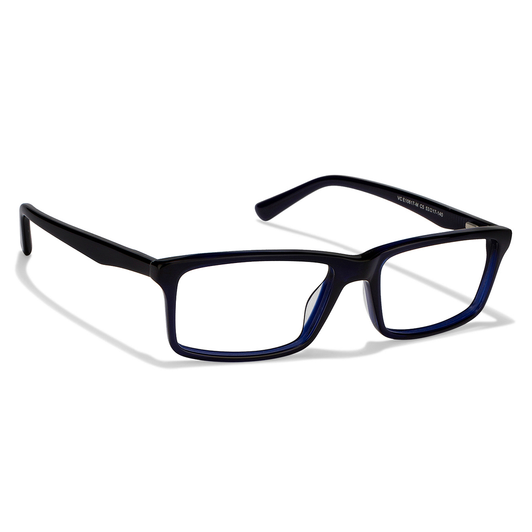 Vincent Chase Online Navy Blue Full Rim Rectangle left side