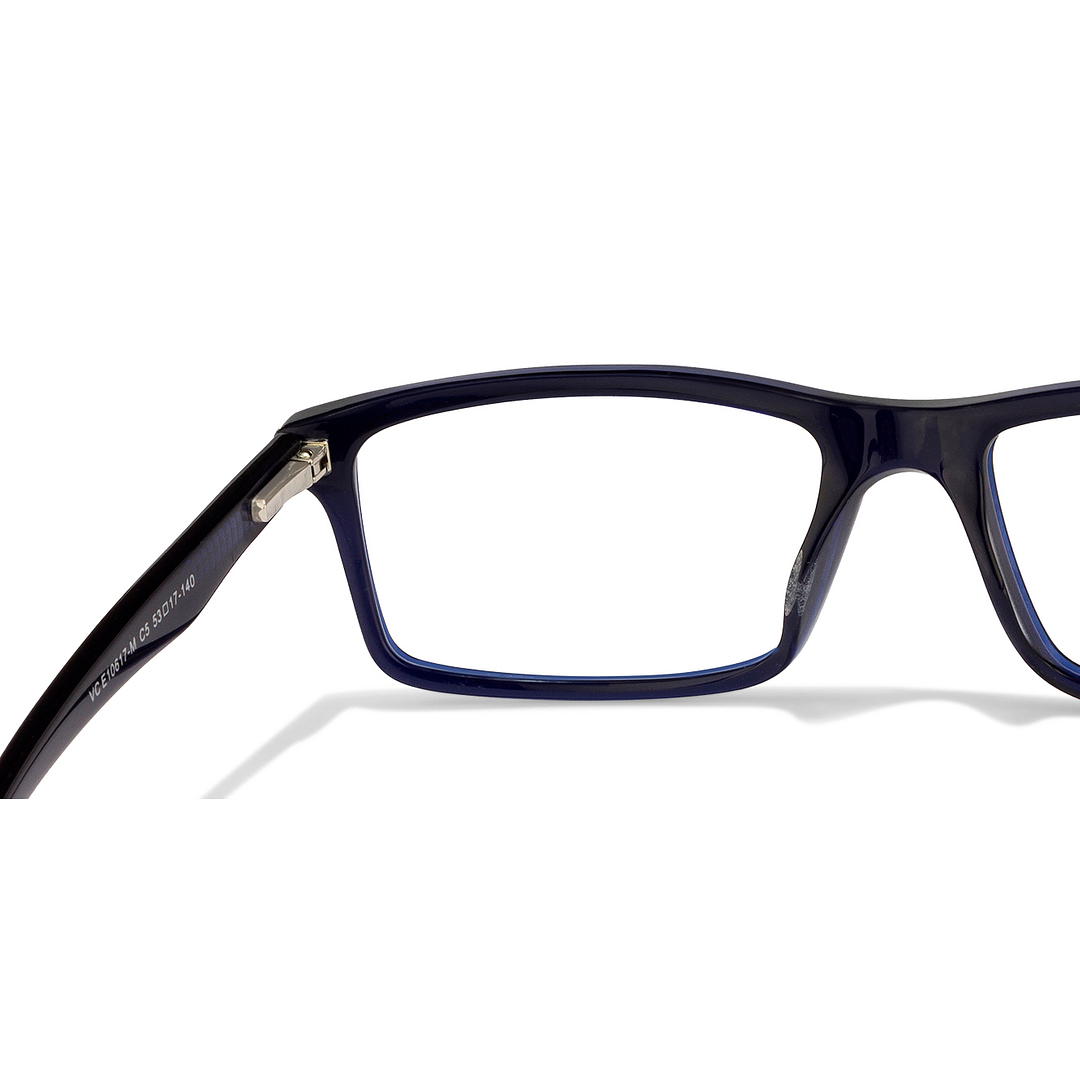 Vincent Chase Online Navy Blue Full Rim Rectangle left side